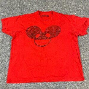 Deadmaus T-shirt 2XL Red Official Circuit Board